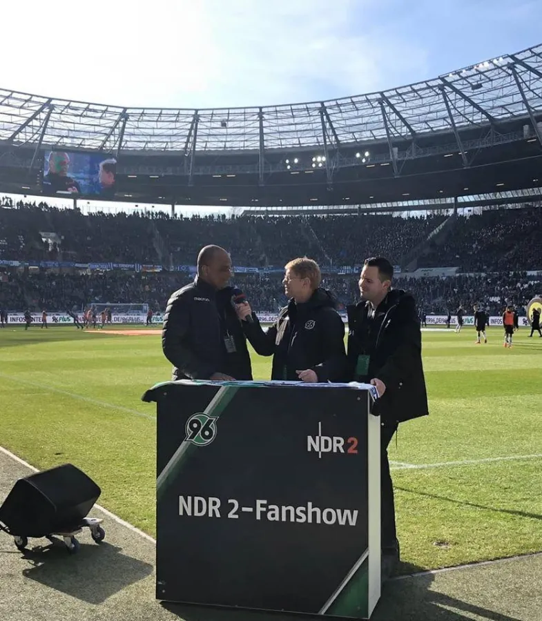 96plus-Botschafter Martin Rietsch im Stadiongespräch