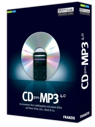 Bild: Neue Franzis CD goes MP3 Version für alle Musikliebhaber