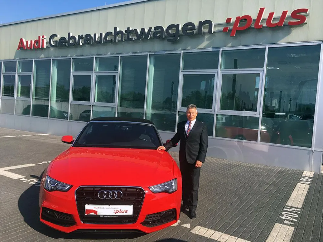 Steffen Reimann, Verkaufsleiter für Gebrauchtwagen der Audi Leipzig GmbH