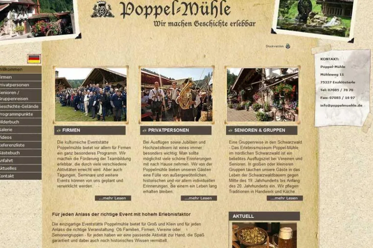 Historische Eventlocation im Schwarzwald trotz der Finanzkrise Bild: Historische Eventlocation im Schwarzwald trotz der Finanzkrise