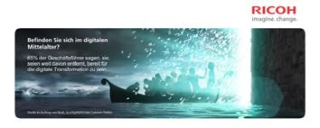 Bild: Ricoh-Studie: 63 Prozent der europäischen Unternehmen befinden sich noch im „digitalen Mittelalter“