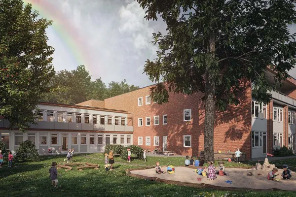 Bild: Stadtküken KITA in Hamburg Groß-Borstel eröffnet