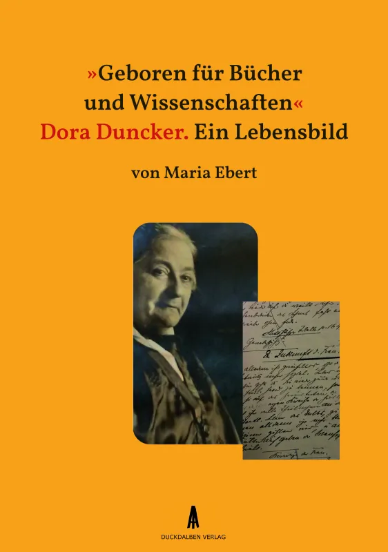 Aktualisierte Dora Duncker-Biografie (© Duckdalben Verlag)