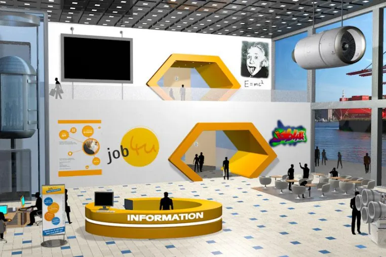 Bild: Virtuelle Ausbildungs-Messe prämiert
