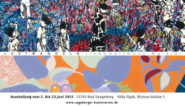 Über die Kunst der Langsamkeit: Lustwandeln – Ausstellung im Segeberger Kunstverein Bild: Über die Kunst der Langsamkeit: Lustwandeln – Ausstellung im Segeberger Kunstverein