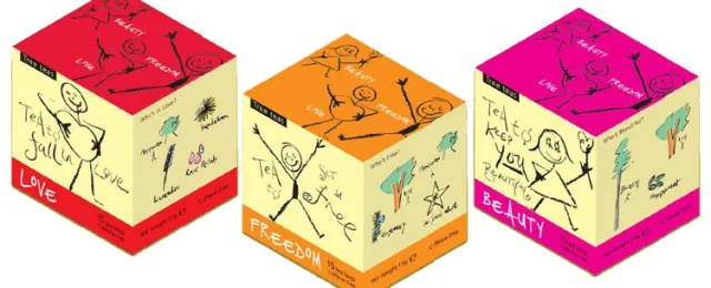 Bild: „Love“, „Beauty“, „Freedom“ – geschmackvolle Neuigkeiten für Tee-Fans. Englands Trend-Tee der Tree Gate Company ab sofort auch in Deutschland erhältlich