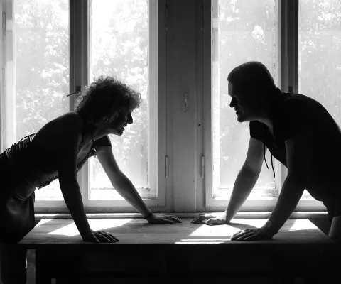 Bild: Online-Mediation, denn der Streit wartet auch bis nächstes Wochenende...