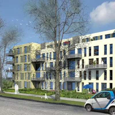 Bild: Richtfest für Wohnungsbauprojekt der degewo in Berlin Friedrichshagen