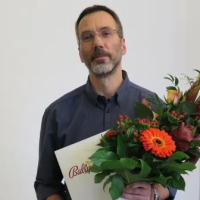 Bild: Frank Maltzahn feiert 10-jähriges Firmenjubiläum in der Entwicklungsabteilung bei BALLY WULFF