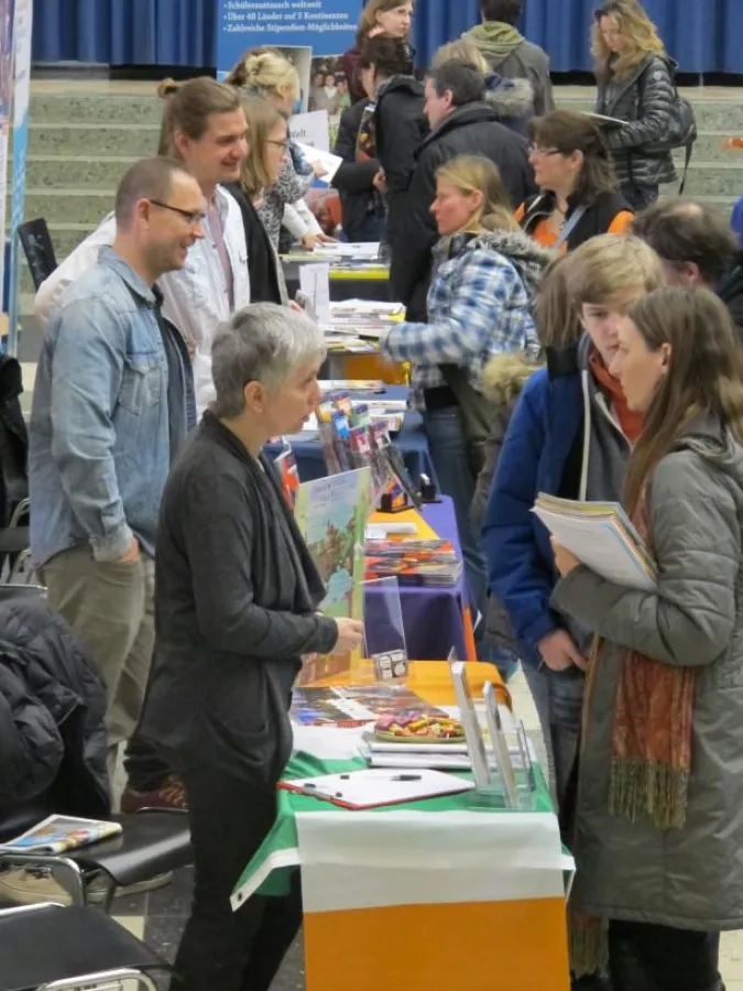 Beratung zu Auslandsaufentthalten auf der JugendBildungsmesse