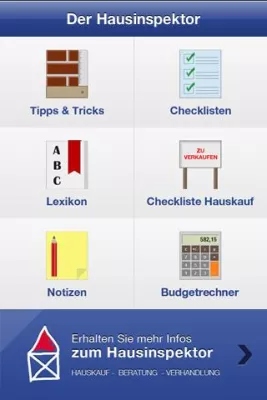 Bild: Hausinspektor App- Digitaler Helfer für den Hauserwerb