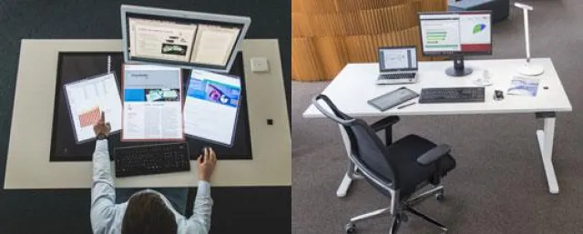 Bild: Wie sieht der Schreibtisch der Zukunft aus?