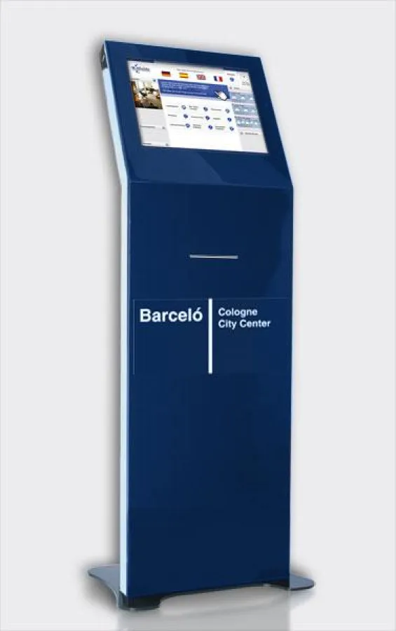 Infoterminal des Hotels Barceló Cologne City Center