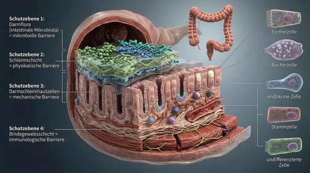 Bild: Aktuelle Forschung: Mikrobiom ist auf intakte Darmbarriere angewiesen - PMA-Zeolith als erster Ansatz