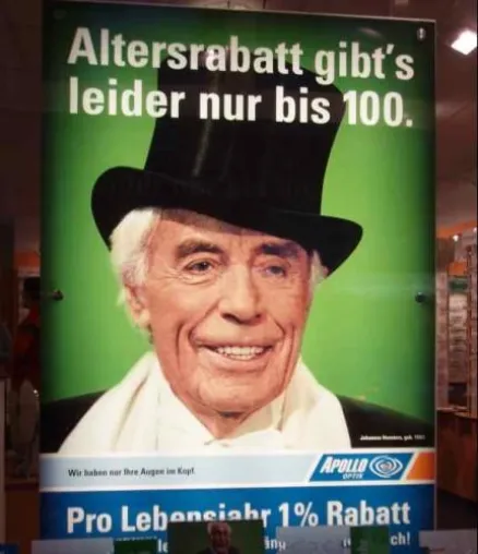 Bild: Die Verjüngung des Alters