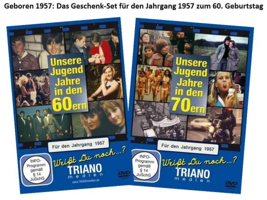 Bild: Als die '57er noch ZÜNDAPP + Käfer / Kadett A fuhren + ABBA super fanden: Die Geschenkidee zum 60. Geburtstag