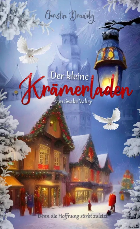 Weihnachtsroman Christin Drawdy De kleine Krämerladen (© agency of authors)