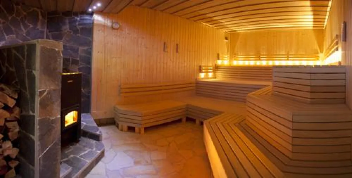 Holzsauna