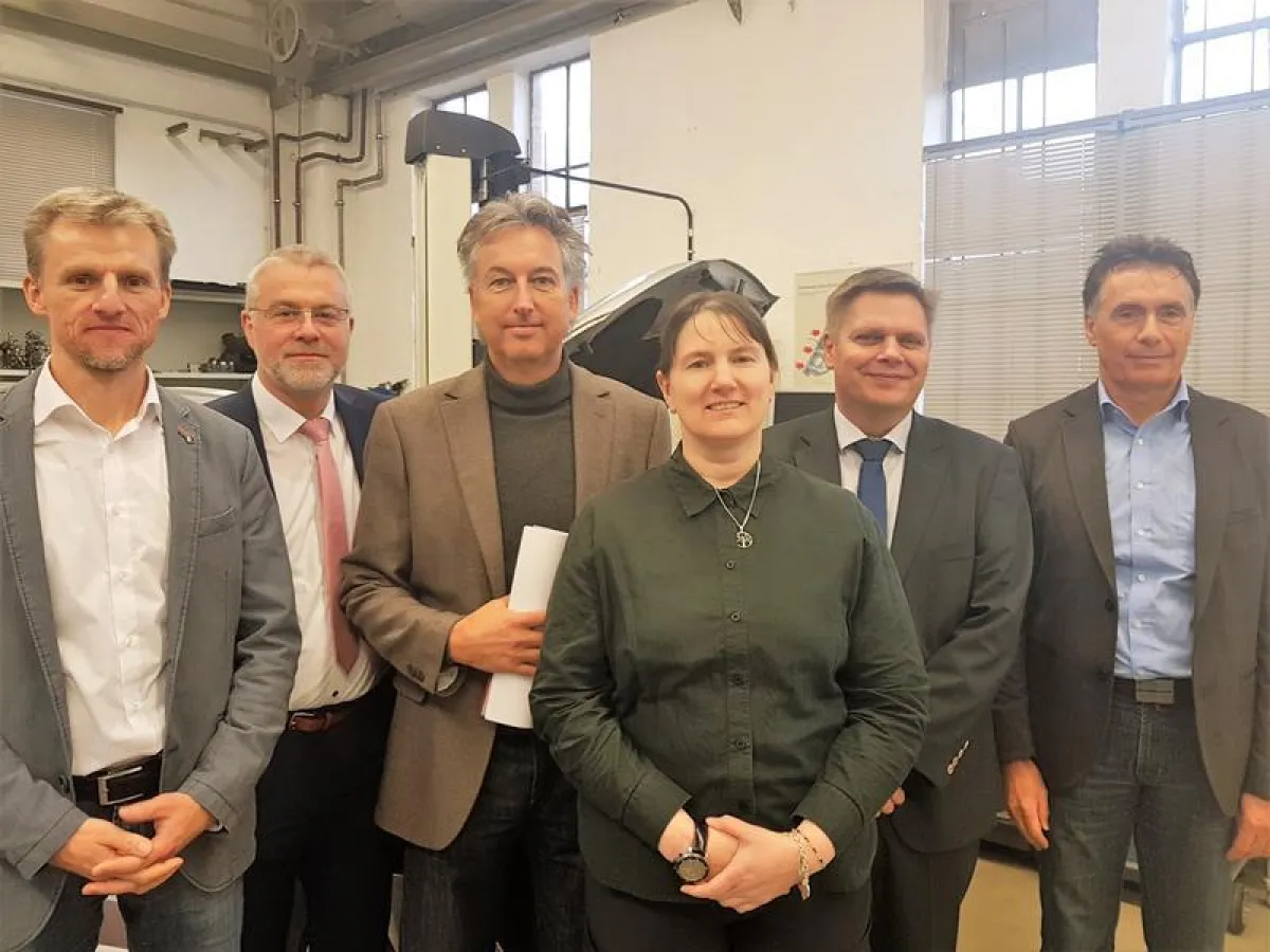 Hans-Werner Frahm, Dr. Sven Mohr, Dr. Arno Broux, Petra Schuberack, Dr. Michael Schack, Prof. Dr. Reiner Schlausch (Kathrin Fischer)