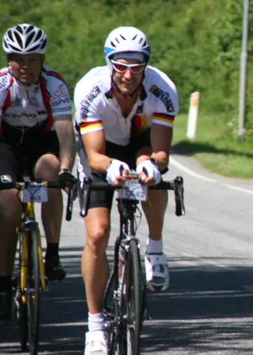 Bild: Stefan Schlegel qualifiziert sich für das Race across America 2012
