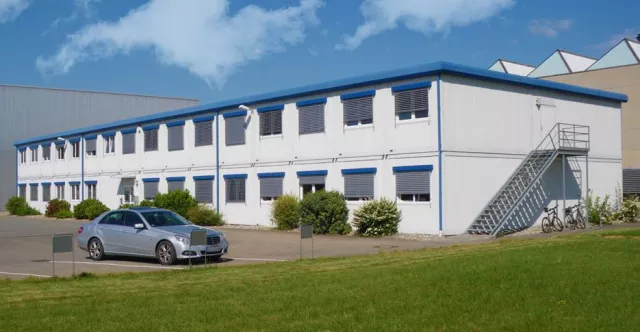 Bild: Roche Diagnostics in Penzberg nutzt 10.800 qm Bürofläche von Heinkel Modulbau