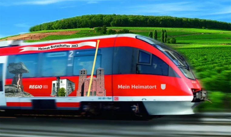 Bild: Heimatbotschafter 2012 Gemeinsame Aktion von DB Regio, Rheinland-Pfalz-Takt und RPR1.