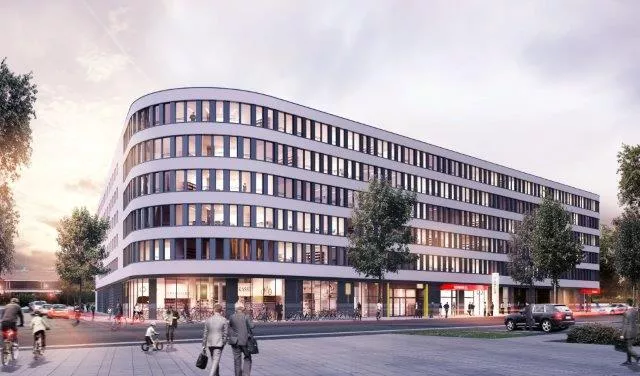 Richtfest für „Leuchtenbergring Office“ im Münchner Stadtteil Haidhausen: 75 Prozent bereits vermietet Bild: Richtfest für „Leuchtenbergring Office“ im Münchner Stadtteil Haidhausen: 75 Prozent bereits vermietet
