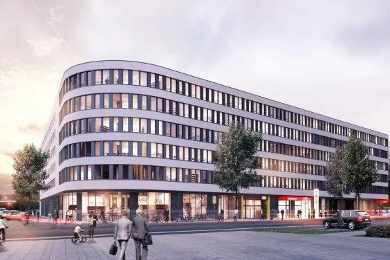 Richtfest für „Leuchtenbergring Office“ im Münchner Stadtteil Haidhausen: 75 Prozent bereits vermietet Bild: Richtfest für „Leuchtenbergring Office“ im Münchner Stadtteil Haidhausen: 75 Prozent bereits vermietet