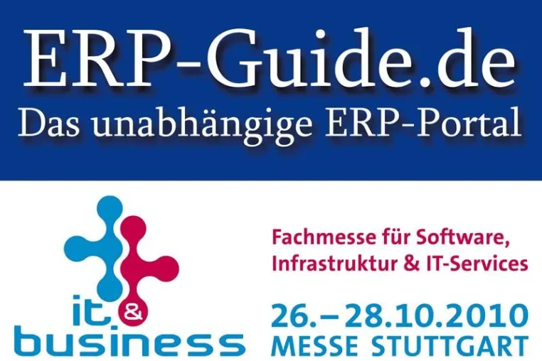 Bild: Die Stuttgarter Fachmesse IT & Business und das Internet Portal „ERP-Guide.de“ werden Partner.