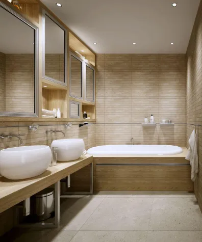 Wohnlichkeit im Bad - Exklusive Badgestaltung mit dem HATTsytem Bild: Wohnlichkeit im Bad - Exklusive Badgestaltung mit dem HATTsytem