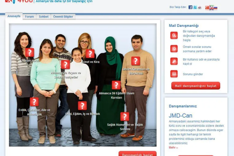 almanyayolu.org – Der Weg nach Deutschland Bild: almanyayolu.org – Der Weg nach Deutschland