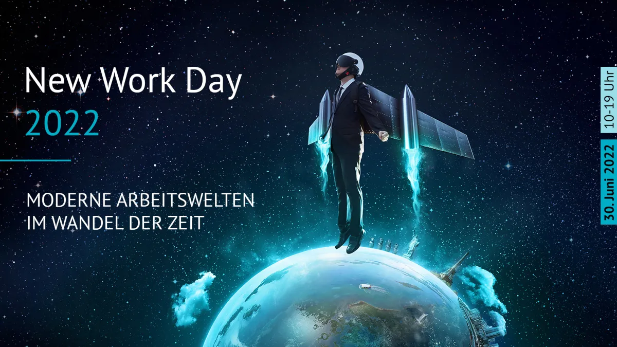 Jetzt kostenlos anmelden für den MR New Work Day 2022 am 30.06.2022 (© ©MR Datentechnik)