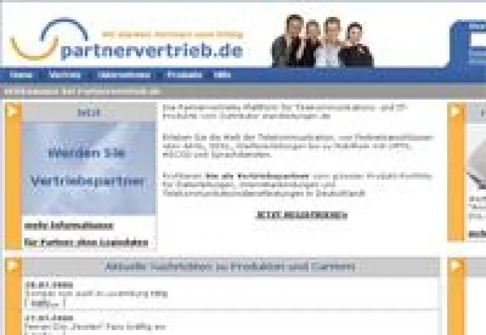 Distributor Partnervertrieb.de nun schneller und größer Bild: Distributor Partnervertrieb.de nun schneller und größer