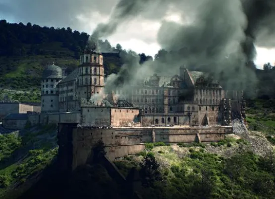 Bild: Sprengung des Heidelberger Schlosses in Wittelsbacher-Ausstellung zu sehen