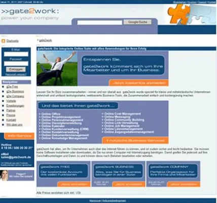 Bild: Organisation und Kommunikation a la Web 2.0: Das Workingportal gate2work.de geht live