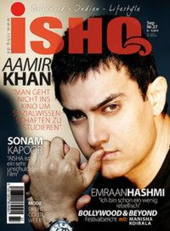 Bollywood-Superstar Aamir Khan in der deutschen ISHQ