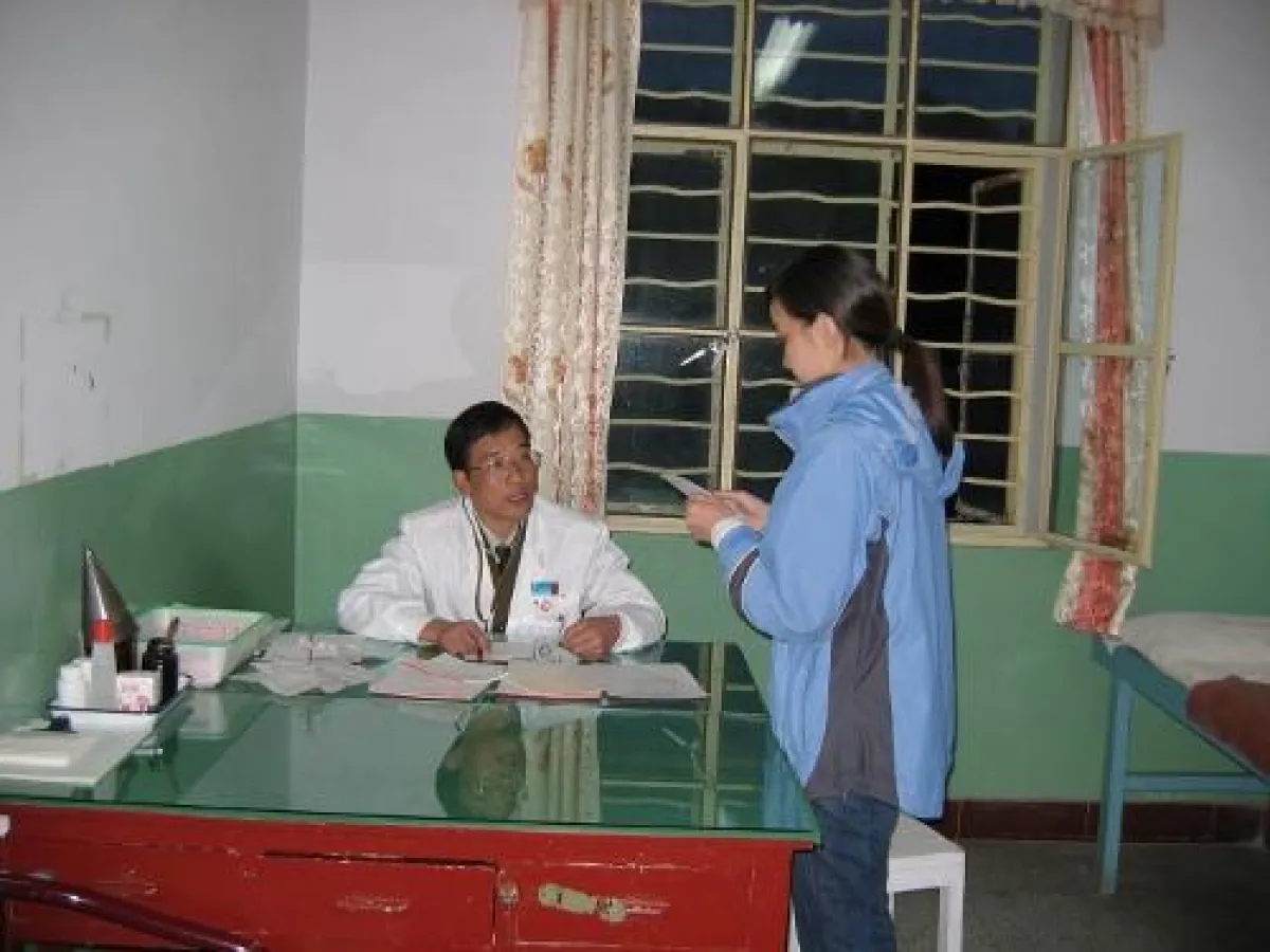 ärztliche Versorgung auf dem Land ist von westlichem Standard weit entfernt