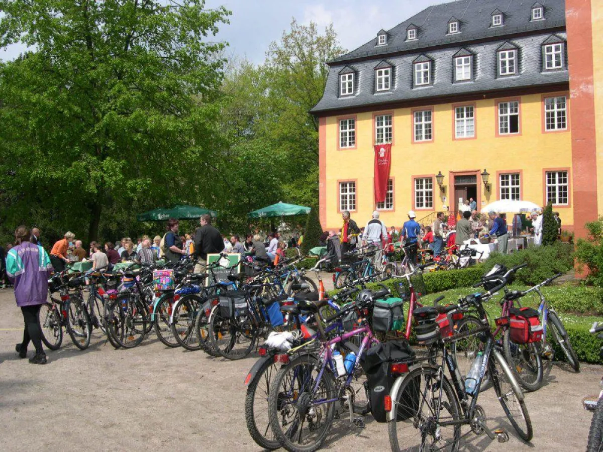 An Schloss Gedern ist am Aktionstag einiges los (Foto: Schlosshotel Gedern)