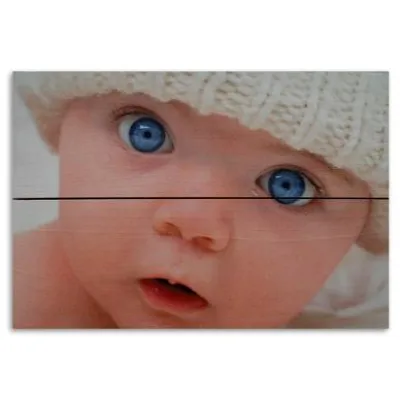 Bild: Exklusive und absolute Neuheit der Wandgestaltung: Ein Foto auf Holz