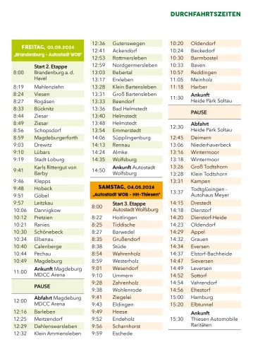 Bild: Alle Orte, alle Zeiten:  So wird die 15. HAMBURG-BERLIN-KLASSIK