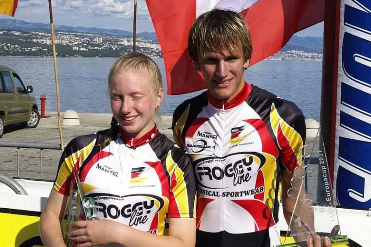 Rollerblade Alpin Team: Mathias Mertens gewinnt Europacup Bild: Rollerblade Alpin Team: Mathias Mertens gewinnt Europacup