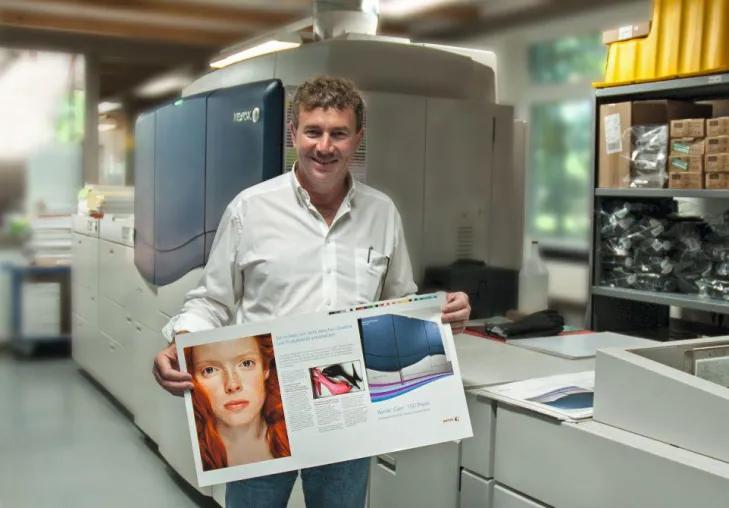 Bild: Baier Digitaldruck investiert in Xerox iGen 150