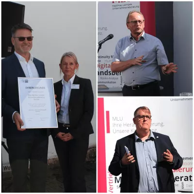 MLU Matthias Leimpek Unternehmensberatung feierte Jubiläum/Zukunftsvision: Prächtige Entwicklung Bild: MLU Matthias Leimpek Unternehmensberatung feierte Jubiläum/Zukunftsvision: Prächtige Entwicklung