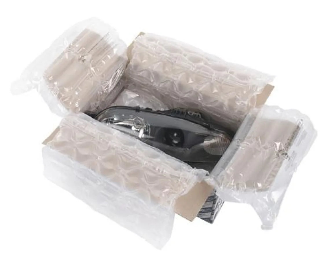 Luftpolstersystem NOVUS bietet 100%igen Produktschutz