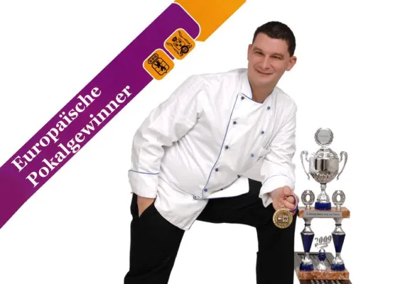Bild: Europapokal für die besten Pasteten - Andreas Zettler wurde Champion in der Königsdisziplin