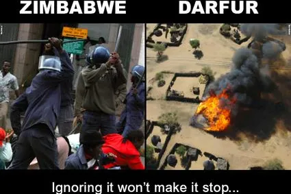 Scharfe Kritik afrikanischer und europäischer Autoren Bild: Scharfe Kritik afrikanischer und europäischer Autoren