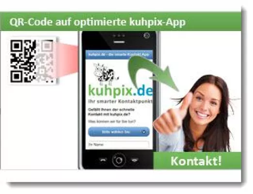 Bild: App für Kundenfeedback und Kontakt – jetzt von WERBAS (powered by kuhpix.de)