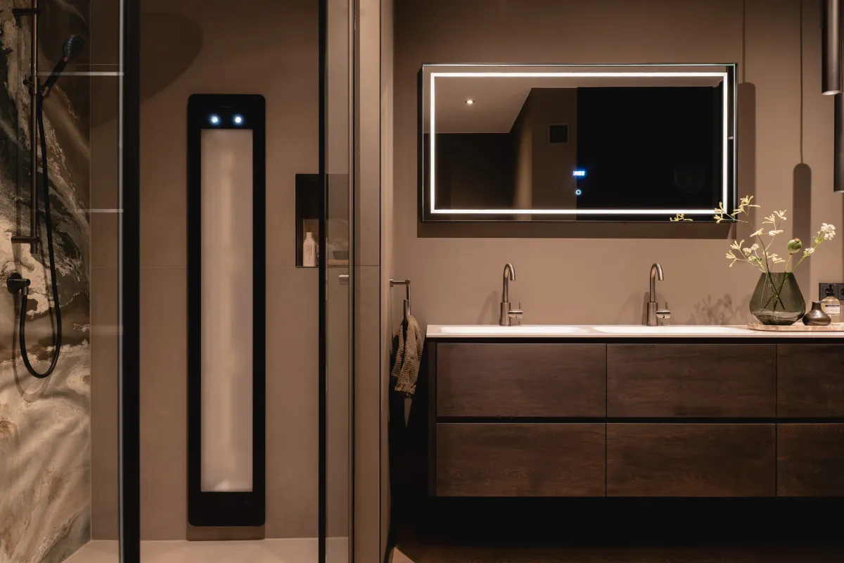 Sunshower für mehr Exklusivität und Wellness im Bad. (© GvdB)