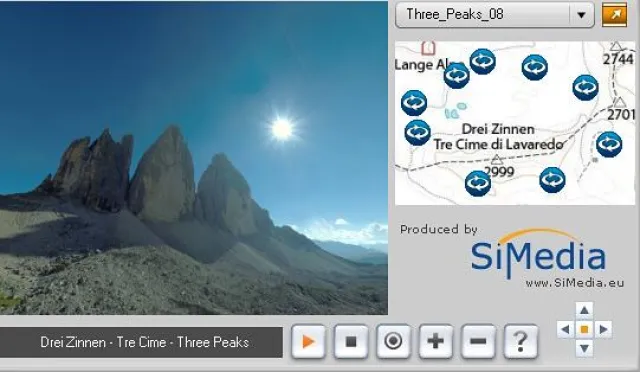 Bild: Realistisches Raumerlebnis durch 360° Vollbild Panoramaaufnahmen