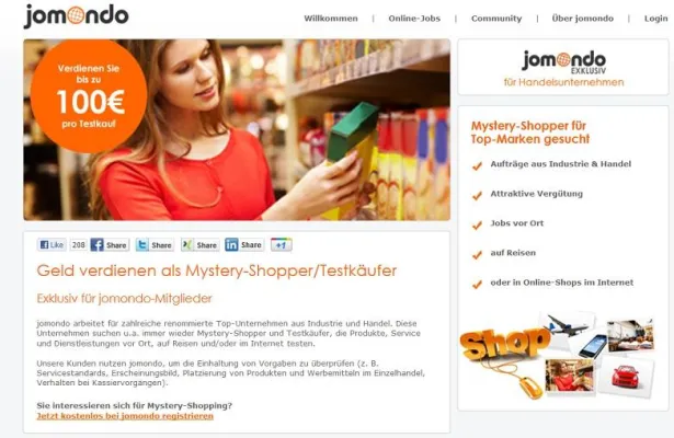 Bild: jomondo expandiert im Bereich Mystery Shopping